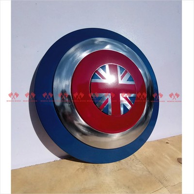 Captain Carter Schild: Aluminium Cosplay Schild, 22 Zoll Wohnwanddekoration G...