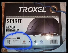 NIB Troxel Spirit Helmet Size Small