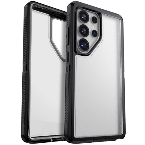 Funda a prueba de golpes de doble capa para teléfono Samsung Galaxy S24 Ultra/S24/S24 Plus - Imagen 7 de 27