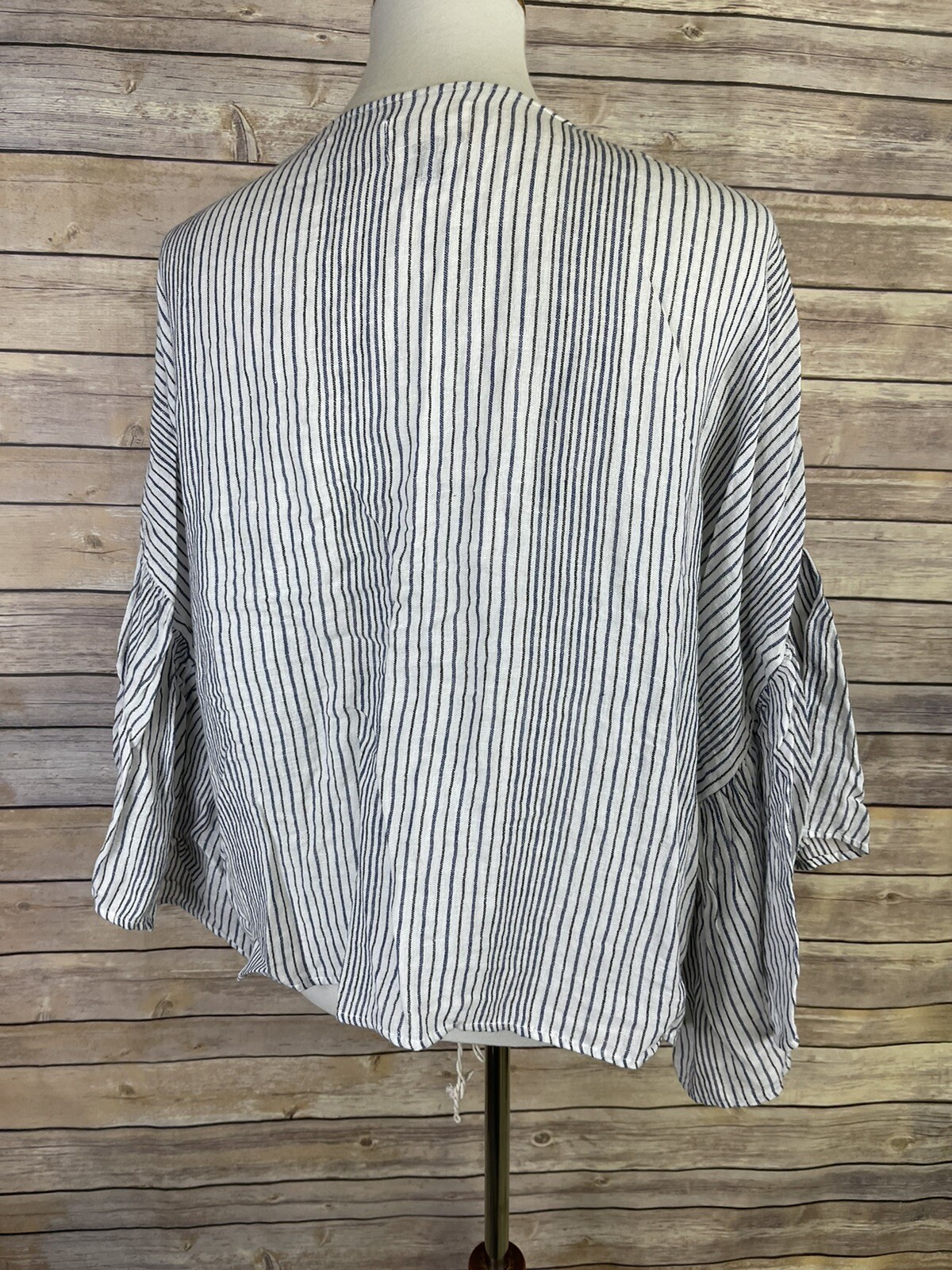 Universal Thread OSFM Kimono Ruffled Sleeves Open… - image 5