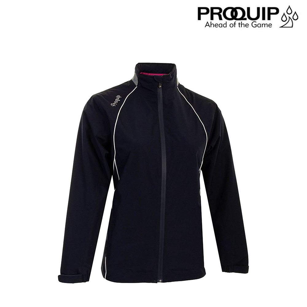 ProQuip Emily Ladies Lightweight Waterproof Golf Jacket Navy *SALE