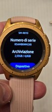 Galaxy Watch SM-R810 Con Caricatore colore rosa - prodotto USATO