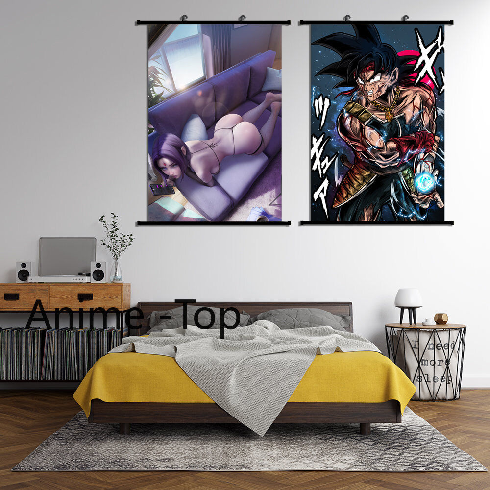 O prometido Neverland Emma Passing Paints Anime Scroll Poster Canvas, Anime  Scroll Poster Personagens pendurados em tela para decoração (Size :  60X90cm(23.62X35.43Inch))