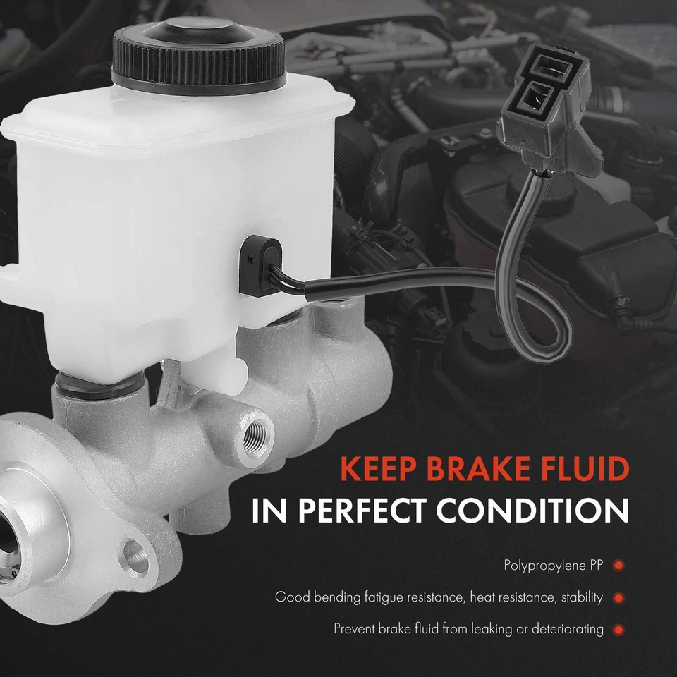 Cilindro maestro de freno con depósito para Ford Escort Mazda 323 MX-3 Mercury Tracer Foto 3 de 4