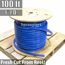 100 ft 1" ID FlexFab 5526 Blue Silicone Heater Hose 25mm 350F Radiator Coolant