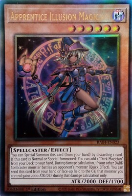 RA04-DE023 LEHRLING ILLUSIONSMAGIER ULTIMATE RARE 1.AUFLAGE YuGiOh KARTE