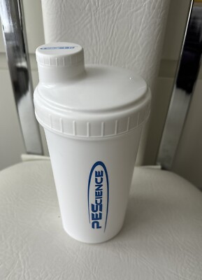 Pescience Kunststoff weißer Shaker BPA-frei - 700 ml