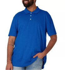TACKLE  TIDES Mens Ribbed Collar S/S Polo SHIRT 4 Colors  M L XL 2XL NWT