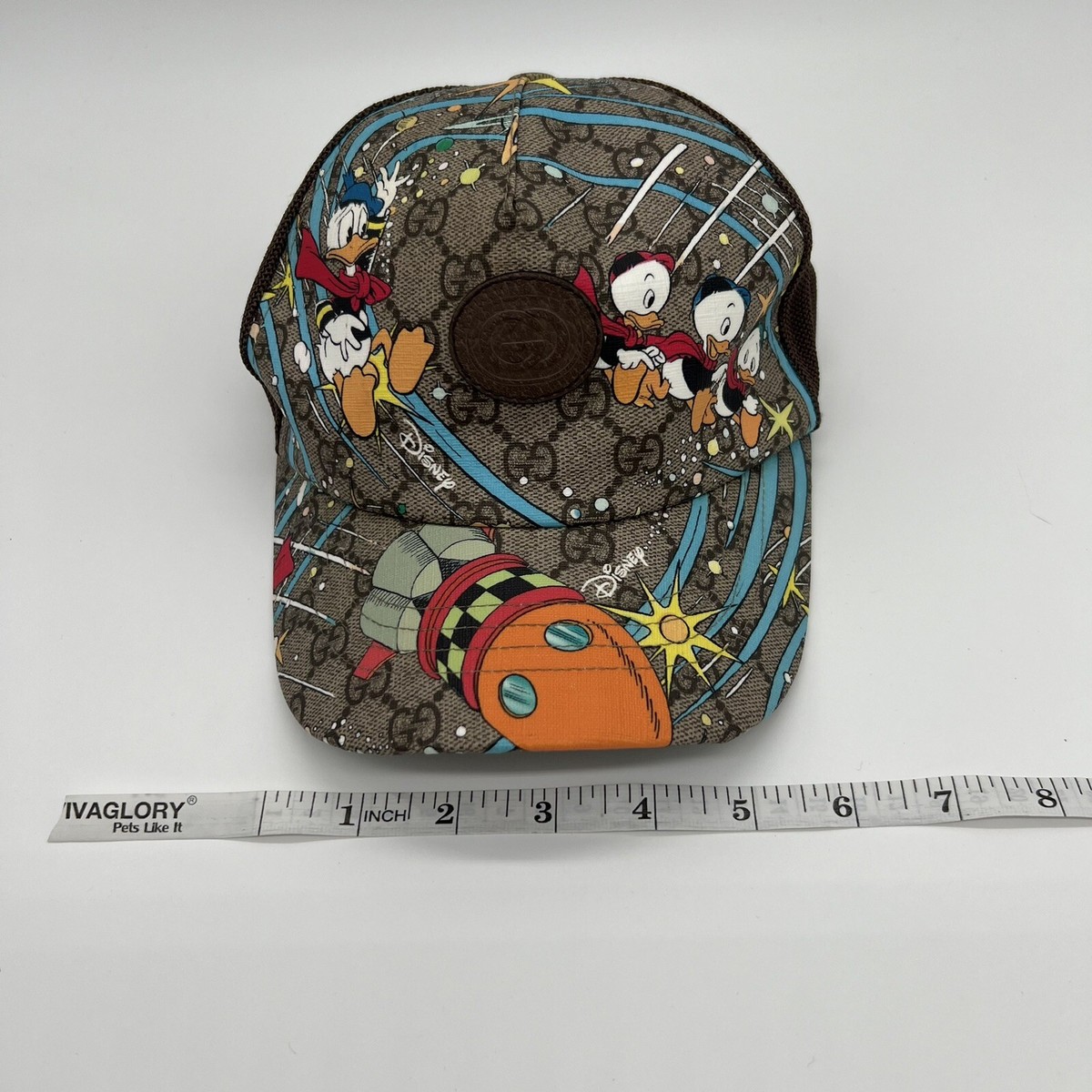 最終値下げ★美品　GUCCI x Disney ドナルドダック キャップ Gucci x Disney Donald Duck Trucker Hat Cap 2021 Adult Size M
