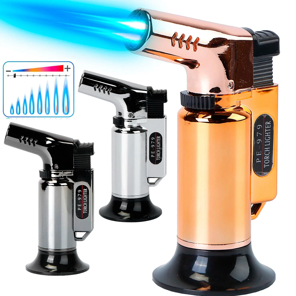 Butane Refillable Culinary Torch Kitchen BBQ Blow Torch Lighter