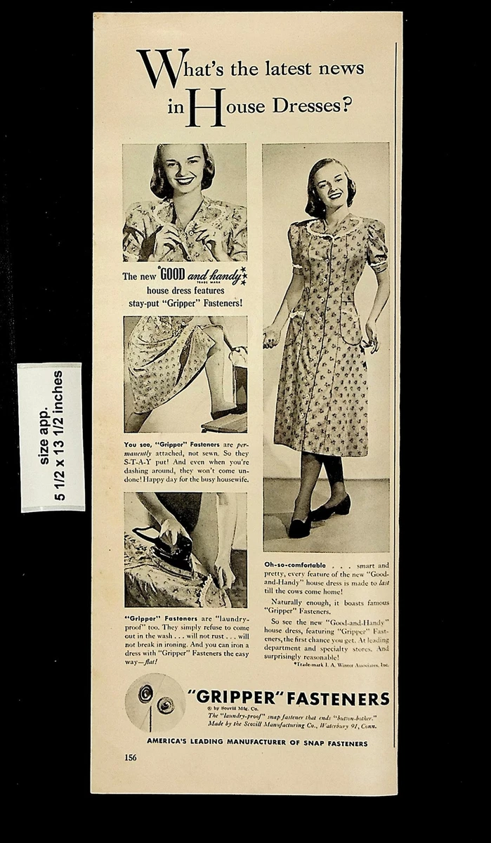 House dresses top with snaps
