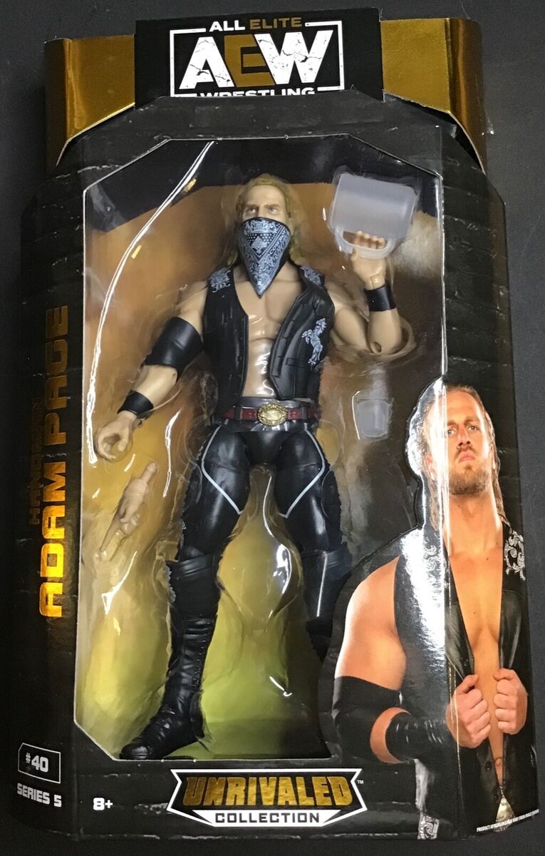 Adam Hangman Page AEW Unrivaled Jazwares Series 5 Figure 