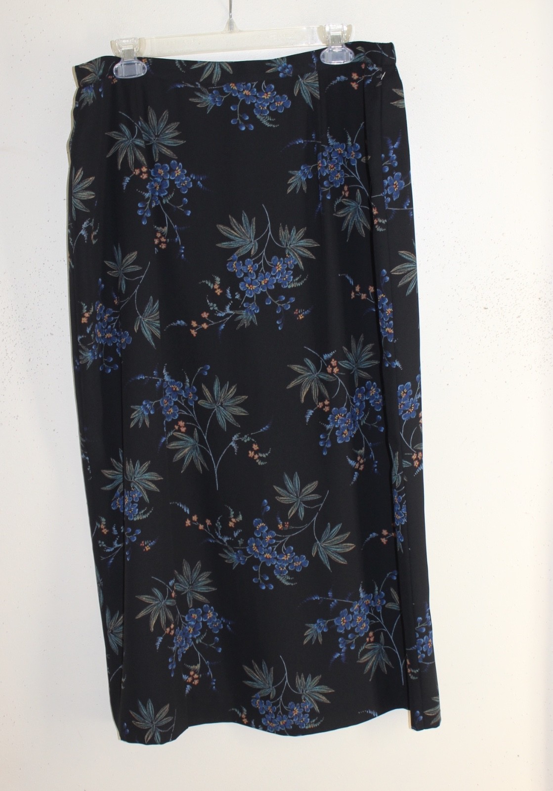 Pendleton Sz 16 Soft Black Polyester Gorgeous Ful… - image 1