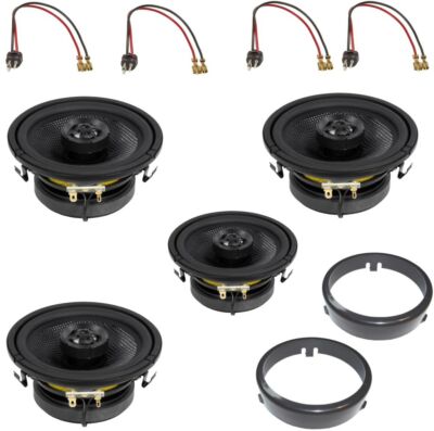 Musway CSM120X Lautsprecher vorne hinten  Mercedes W124 E-Klasse Plug nPlay Set