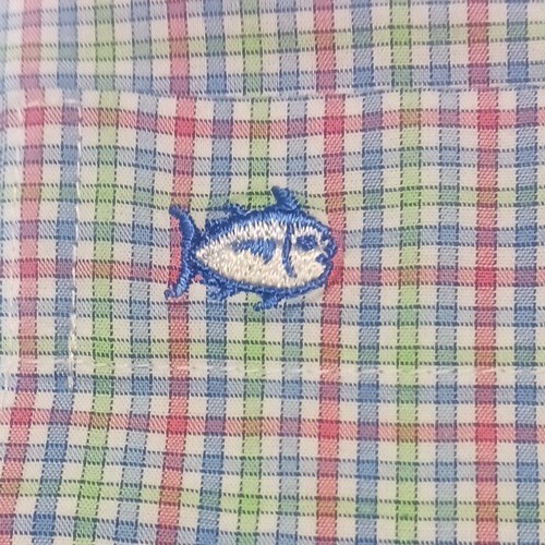 Set bestehend aus 2 Southern Tide Button-Down Hemden Langarm mehrfarbig kariert gebraucht, in einwandfreiem Zustand Größe M - Bild 2 von 22