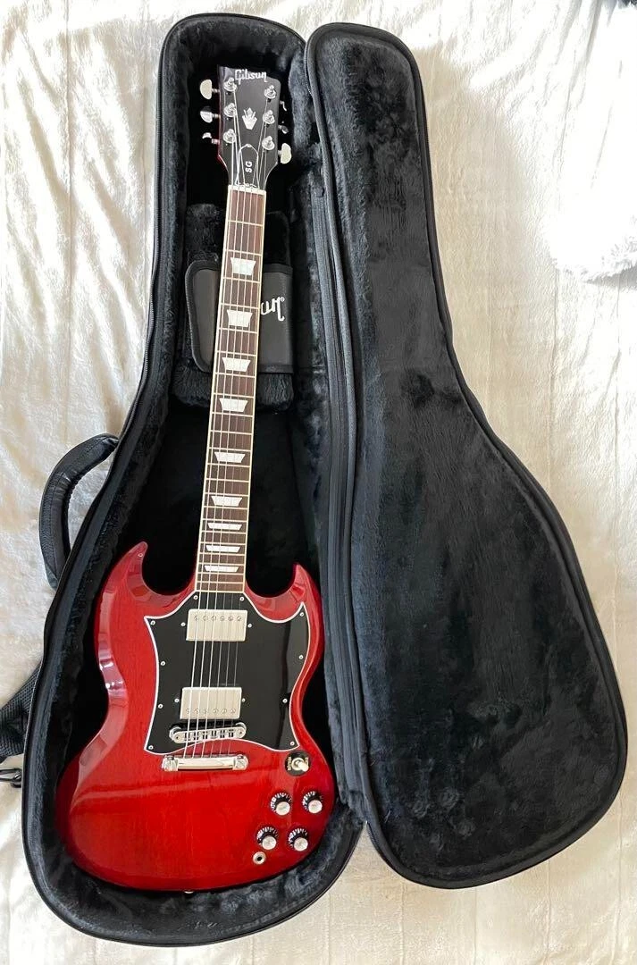 Guitar Gibson SG standard red with gig bag Japan F S eBay