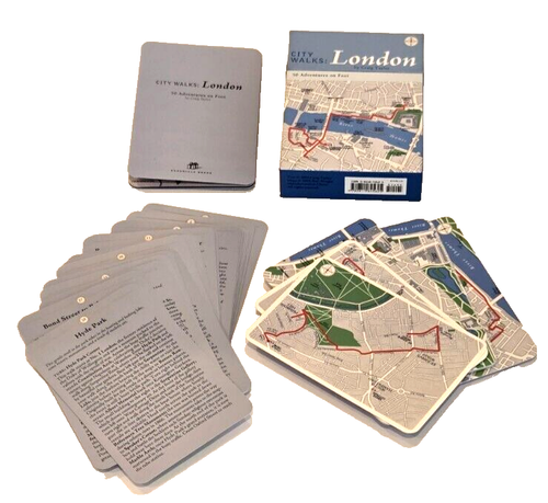 City Walks: London: 50 Adventures on Foot Cards for Tourists - Picture 2 of 6