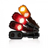 Led-Blinker RüCklichtkombi Fluted, Power-Led, E-GeprüFt Motorradblinker Blinker
