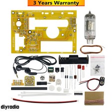 2P2 Tube Single Light MW Radio Kit Simple Radio Receiver Kit W/O Shell for DIY