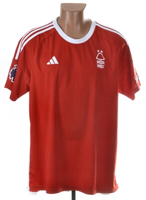 NOTTINGHAM FOREST 2023/2024 HOME FOOTBALL SHIRT TRIKOT ADIDAS XL