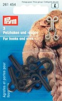 Pelzhaken Und Augen Dunkel Braun 3 StüCk 261454 Prym