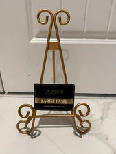 13" Gold Tabletop Easel