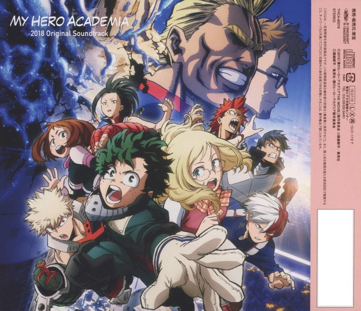CD My Hero Academia 2018 Original Soundtrack Japan Yuki Hayashi (2