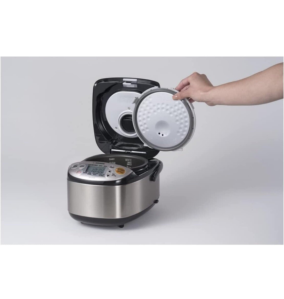 Zojirushi Micom NS-LGC05 Rice Cooker & Warmer - Stainless Black