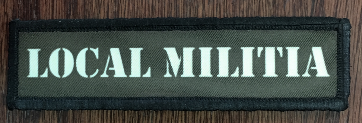 1x4 Operator Morale Patch Military Tactical Army Flag USA Badge Hook AR15 FAL