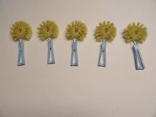 LOT OF FIVE (5) GENUINE Fuller Brush Vegetable Scrub Brushes Kitchen NEW!