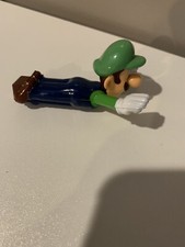 Super Mario Bros. Luigi Nintendo McDonalds Toy Plastic 2017 Figure Only 3.5"