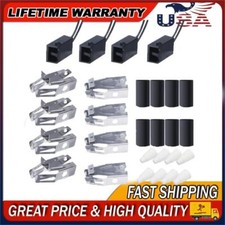 4x 330031 814399 Range Burner Receptacle Kit For Whirlpool Kenmore Range Stove