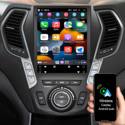 For 2013-2017 Hyundai Santa Fe IX45 9.7in Android Car Radio GPS Stereo CarPlay