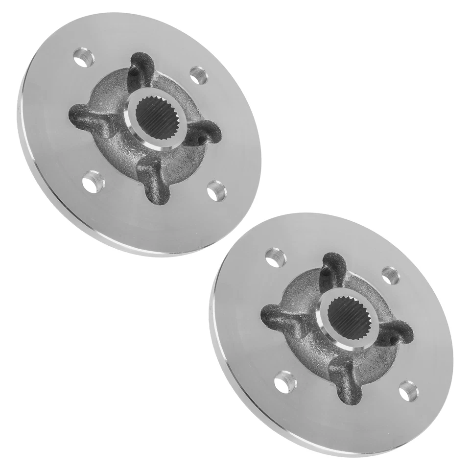 2 Front Wheel Axle Hub fits Yamaha RHINO 700 YXR700F 4X4 2008 2009 2010 - 2013 - Image 3 of 4