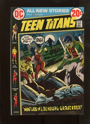 TEEN TITANS #41 (7.5) WHAT LIES IN LITCHBURG GRAVEYARD