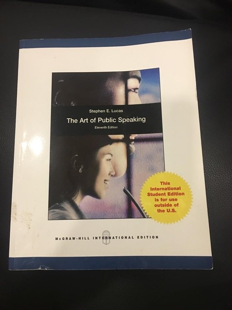 The Art Of Public Speaking Stephen Lucas Pdf