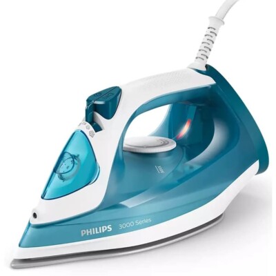 Philips 3000 Series DST3011/20 Dampfbügeleisen Keramik Anti-Kalk blau/weiß
