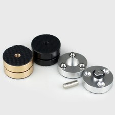 4pcs Aluminium Speaker Spike Pad Steel Balls Isolation Stand Feet Damping Nail