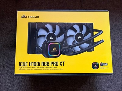 Corsair iCUE H100i RGB PRO XT Flüssigkeitskühler - Schwarz