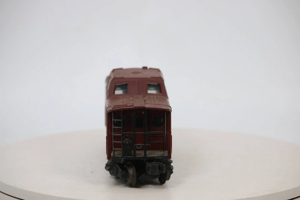 Lionel 6417 O Gauge Pennsylvania PRR 536417 New York Zone Brown Porthole Caboose - Image 4 of 4
