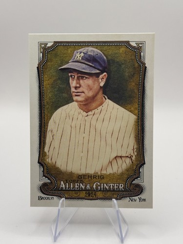 2024 Topps Allen & Ginter #129 Lou Gehrig | Baseball Card