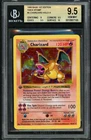 1999 Pokemon Base Set 1st Edition Shadowless Charizard Holo Thick Stamp BGS 9.5