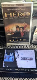 Hero UMD Video PSP PlayStation Portable Jet Li Tested & Works