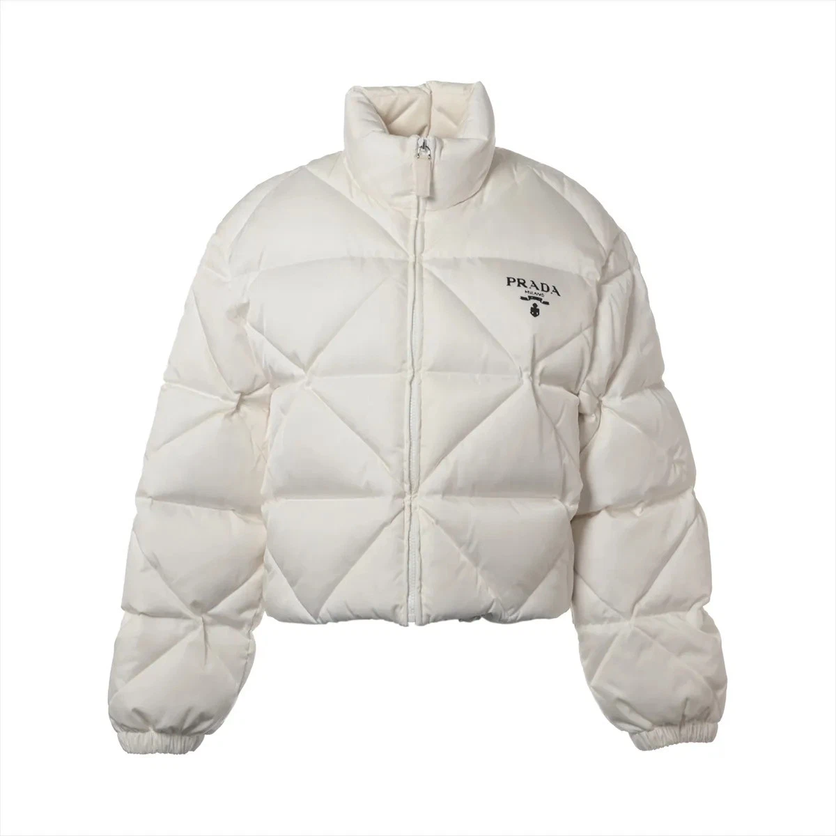 Piumino Prada Re Nylon Re Nylon 21 anni nylon 38 donna bianco 291947