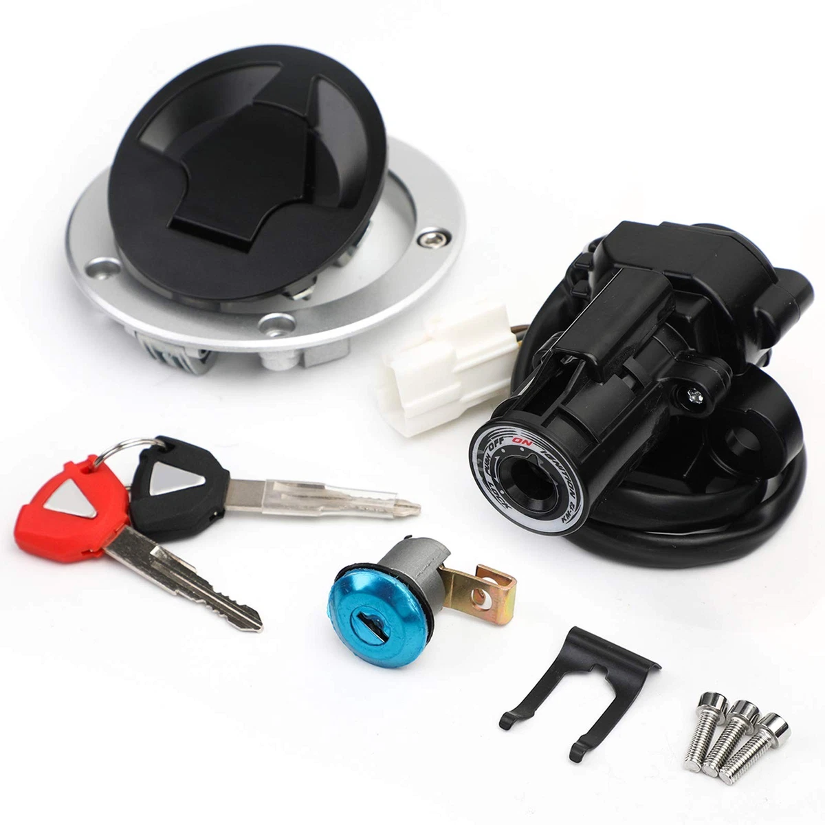 専用ページ Iseh78jhi Ignition Switch Cap Lock Keys Kit for ZX1000 ZX636 ZX10R 2011-2019