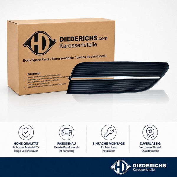 LÜFtungsgitter StossfÄNger Links Diederichs 1033047 FÜR Audi-image