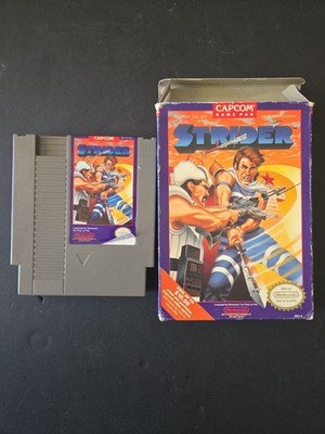 Strider Nintendo NES Capcom 1989 Cartridge In Box