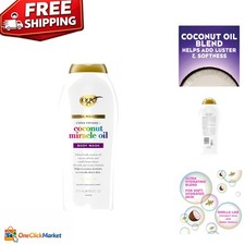 Ultra Moisture Coconut Miracle Oil Body Cleanser, 19.5 Fl Oz for All Skin Types 0.61 per gallon
