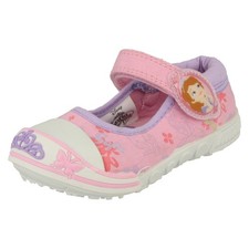Disney Girls Toe Protection Canvas Shoes - Sofia Dreams