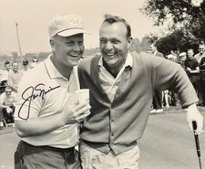 Jack Nicklaus SIGNED 8x10 PHOTO! The Greatest Golfer GOLF! Arnold Palmer W/Coa